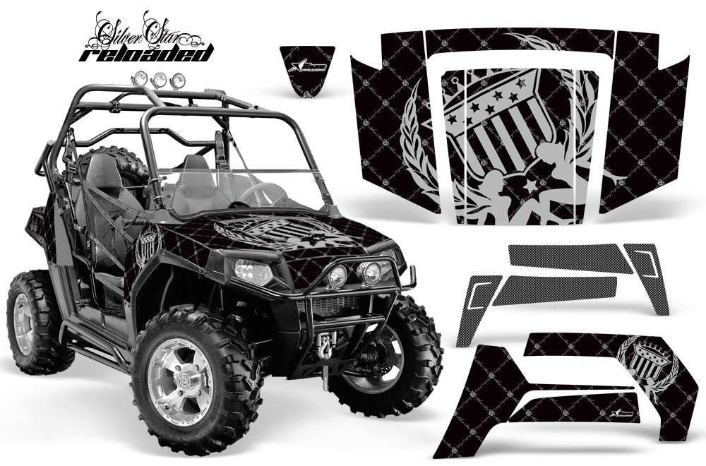 Polaris RZR 800 SILVER BLACKBG Reloaded